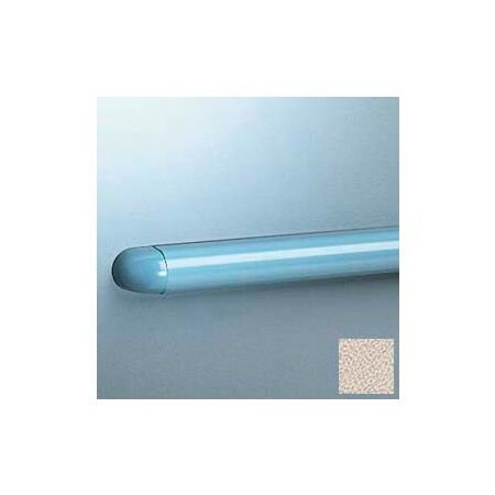 Pawling Accent Rail, Rounded W/Aluminum Retainer, 1-1/8"H x 12'L, Khaki Brown EB-25-12-682